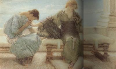 Alma-Tadema, Sir Lawrence Ask Me No More (mk23) France oil painting art